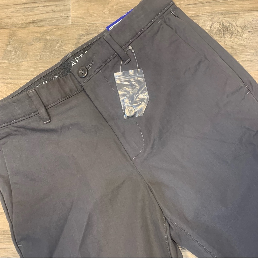APT.9 Tech Pants Performance Slim Stretch Pants - Picture 2 of 12